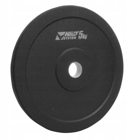 ZESTAW 60KG OBCIĄŻENIE OLIMPIJSKIE BUMPER + GRYF - HRD System