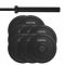 ZESTAW 70KG OBCIĄŻENIE OLIMPIJSKIE BUMPER + GRYF - HRD System