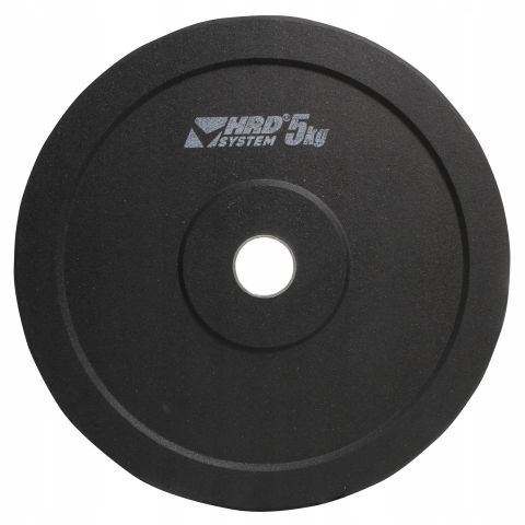 ZESTAW 80KG OBCIĄŻENIE OLIMPIJSKIE BUMPER + GRYF - HRD System