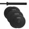 ZESTAW 90KG OBCIĄŻENIE OLIMPIJSKIE BUMPER + GRYF - HRD System
