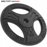 Obciążenie żeliwne kierownica 10 kg ⌀29 mm FastGrip - Beltor