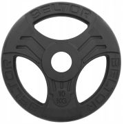 Obciążenie olimpijskie żeliwne 10 kg ⌀51,5 mm FastGrip - Beltor