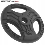 Obciążenie żeliwne kierownica 5 kg ⌀26 mm FastGrip - Beltor