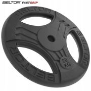 Obciążenie żeliwne kierownica 20 kg ⌀26 mm FastGrip - Beltor