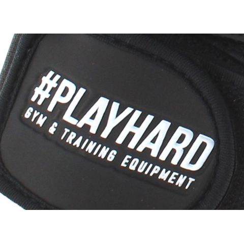 Rękawiczki treningowe na siłownię z usztywnieniem skórzane #PlayHard - Beltor