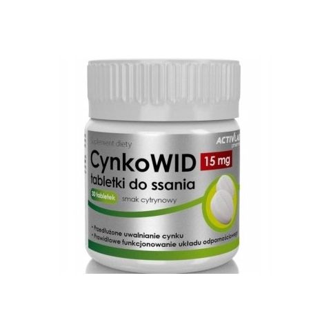 CynkoWID 15mg 30 tabletek do ssania - Activlab