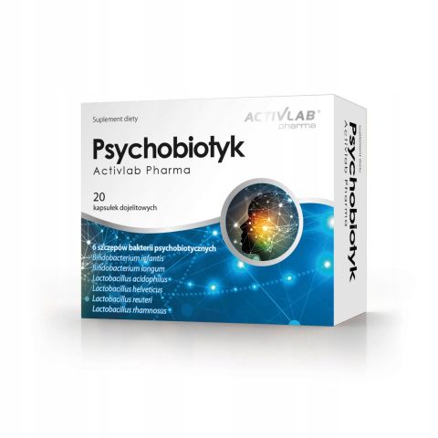 Psychobiotyk Activlab 20 kapsułek - Activlab
