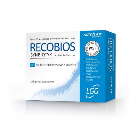 Recobios synbiotyk 20 kapsułek - Activlab