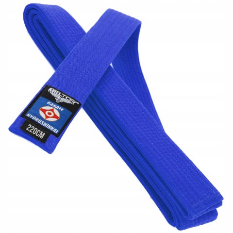 Niebieski Pas Karate Kyokushinkai 220 cm - Beltor