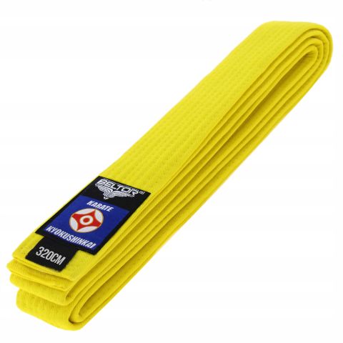Żółty Pas Karate Kyokushinkai 320 cm - Beltor