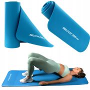 Mata do ćwiczeń gruba 1,5 cm FITNESS JOGI 180cm - Beltor