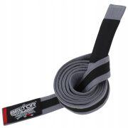 Pas do kimona BJJ dla dzieci Szary-Czarny M00 - Beltor