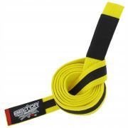Pas do kimona BJJ dla dzieci Żółty-Czarny M00 - Beltor