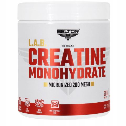 L.A.B. Kreatyna Monohydrat 200g - Beltor