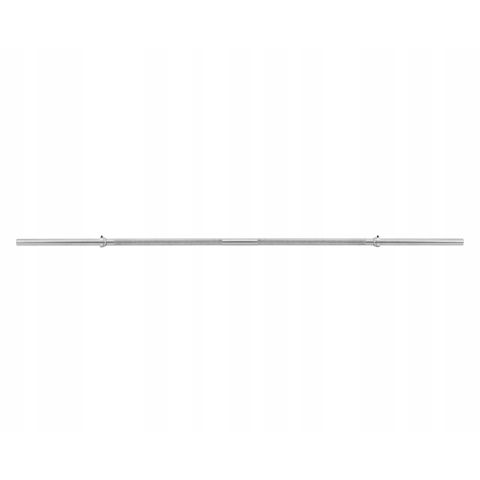 Gryf prosty gładki 180cm / 28mm + zaciski sztanga - Beltor